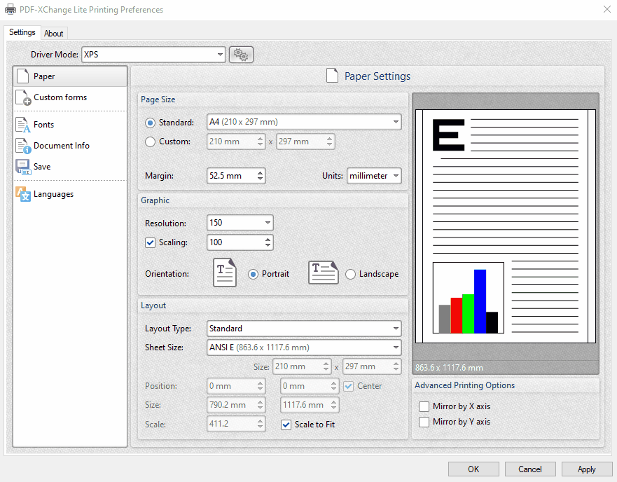 PDFXChange Co Ltd PDFXChange Printer Lite Print PDF Files from